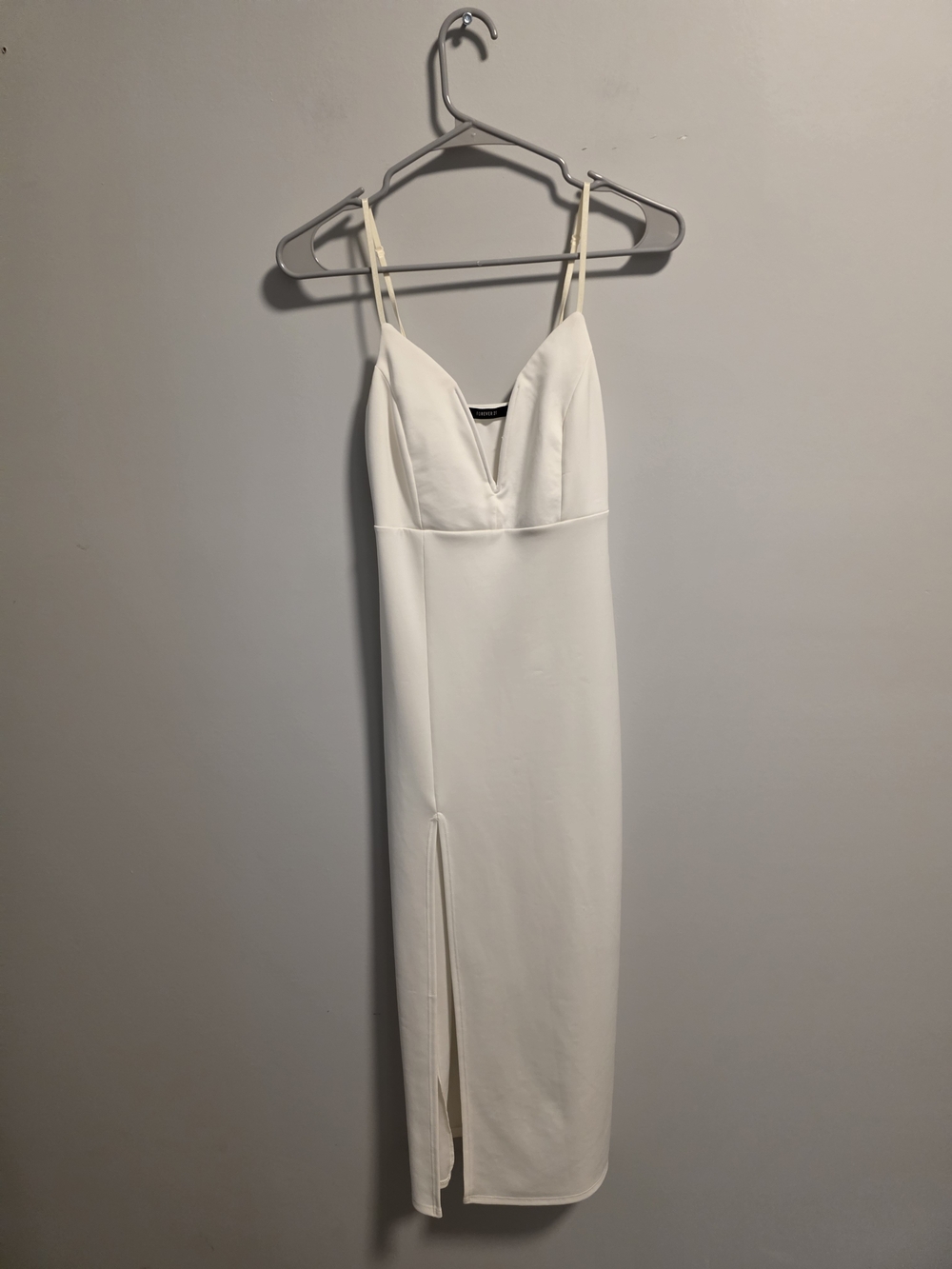 Forever 21 White Spaghetti Strap Dress